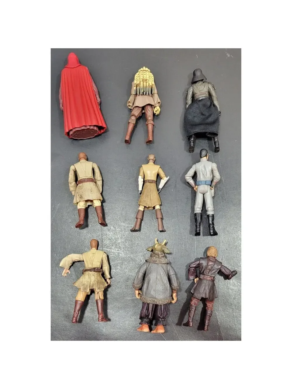 Lot 17x Vtg LFL Star Wars Action Figures 90s 2000s w/Tunic Kenner Hasbro Saber